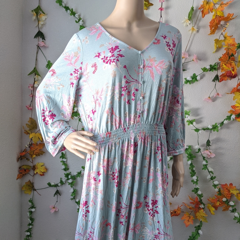 NWT VINTAGE STEADY WANDERING FLORAL DRESS